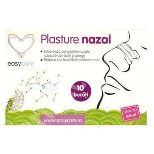 Nasenpflaster, 10 Stück, EasyCare