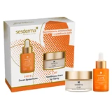 Sesderma C-Vit Kit, Liposomen-Gesichtsserum, 30 ml + feuchtigkeitsspendende Gesichtscreme, 50 ml