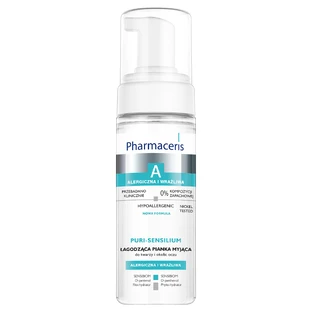 Pharmaceris A Puri-Sensilium Kalmerende reinigingsschuim voor gezicht & ogen, 150 ml