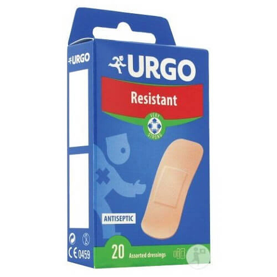 Plasturi antiseptici Resistant, 20 buc, Urgo