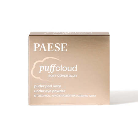Paese Puff Cloud Soft Cover Blur, poudre lissante pour les yeux, 4,5 g