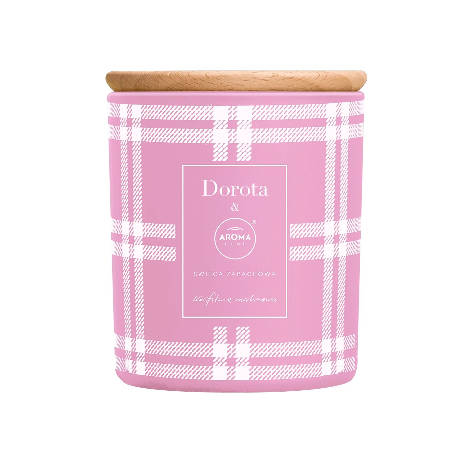 Dorota&Aroma Home, geurkaars, frambozenjam, 150 g