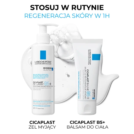 La Roche-Posay Cicaplast Gel Lavant B5+, verzachtende reinigingsgel, 200 ml