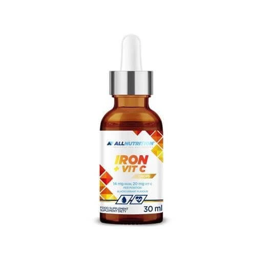 Allnutrition IJzer + Vit C Druppels, 30 ml