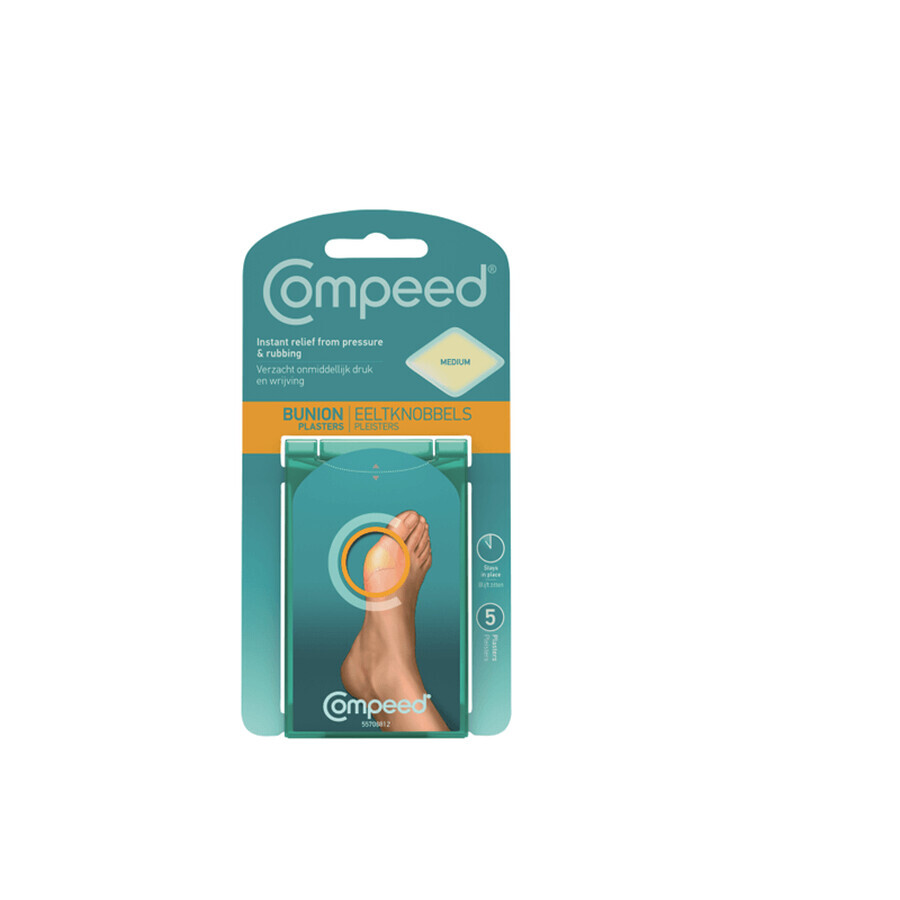 Compeed Alluce Valgo Cerotto 5 Pezzi