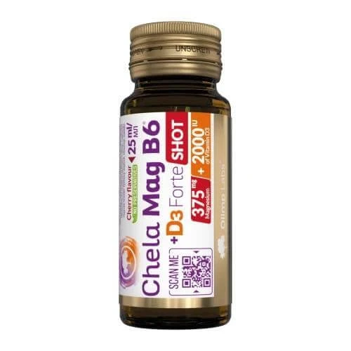 OLIMP CHELA-MAG B6+D3 Forte Shot, kersensmaak, 25ml