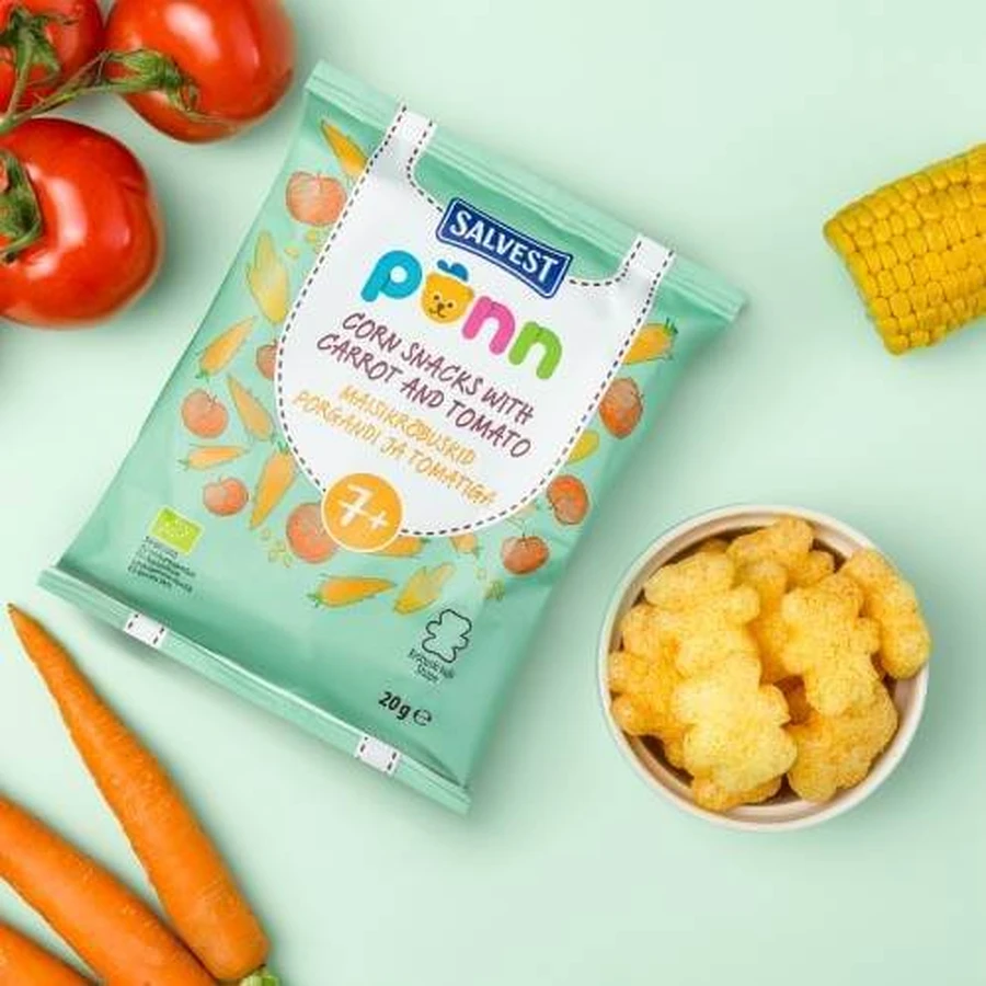 SALVEST PÕNN BIO Tomatenchips, 20 g