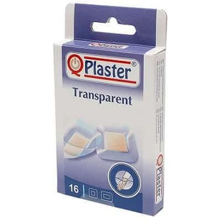 Transparent patches, 16 pieces, QPlast