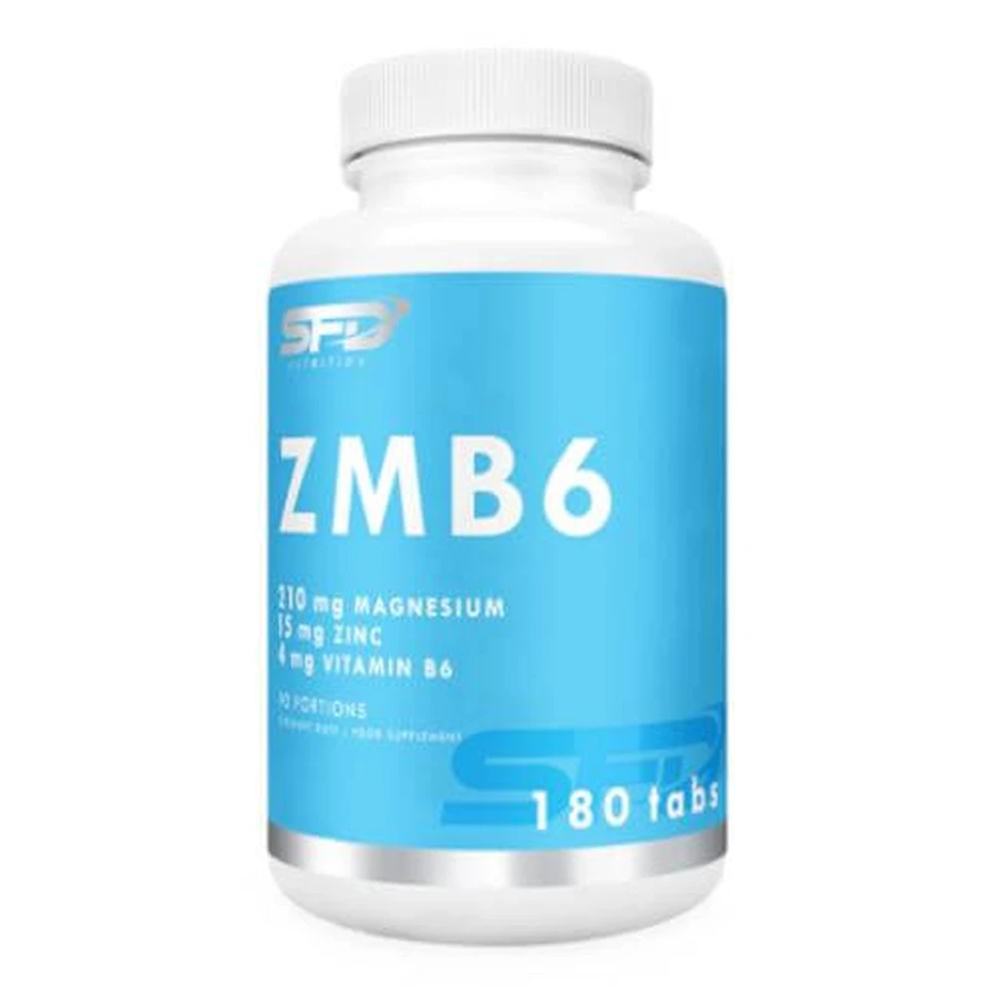 SFD ZMB6 Magnesium Zink Vitamine B6, 180 tabletten