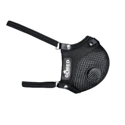 Olmed Sportmasker Zwart (1+1 filter) maat M ontworpen door Angelika Józefczyk