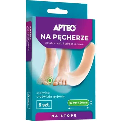 APTEO Voor blaren Kleine hydrocolloïdpleisters, 6st