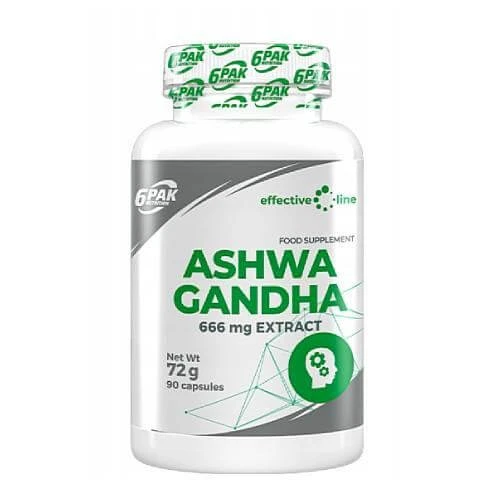 6Pak Voeding Ashwagandha, 90 caps