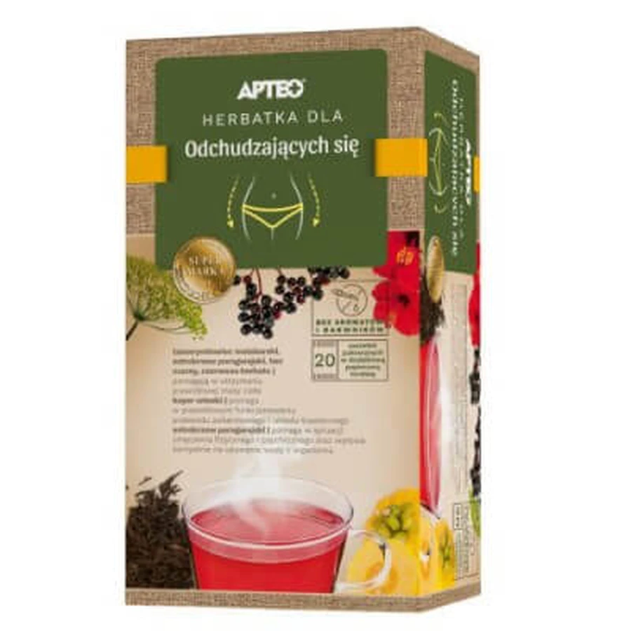 APTEO Schlankheitstee, 20 Portionsbeutel