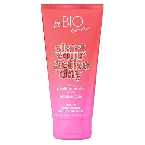 BE BIO EWA CHODAKOWSKA Start Your Active Day Regeneratie Natuurlijk lichaamsscrub-masker, 200 ml