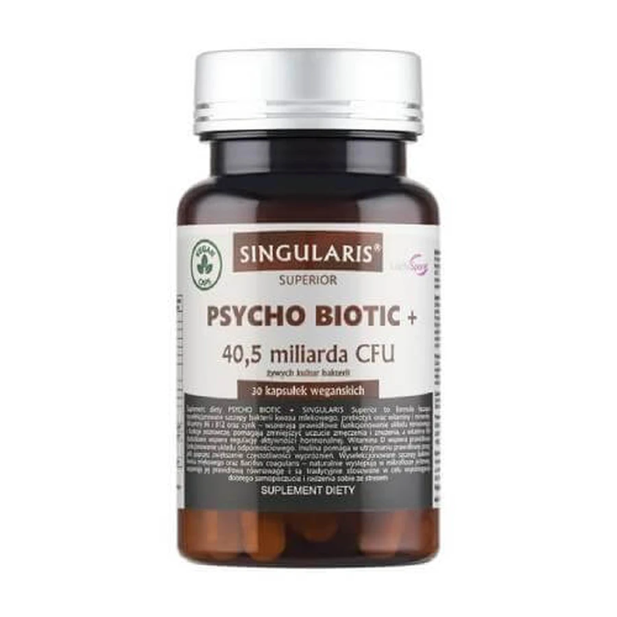 Singularis Psycho Biotic + 40,5 mil millones de UFC, 30 cápsulas