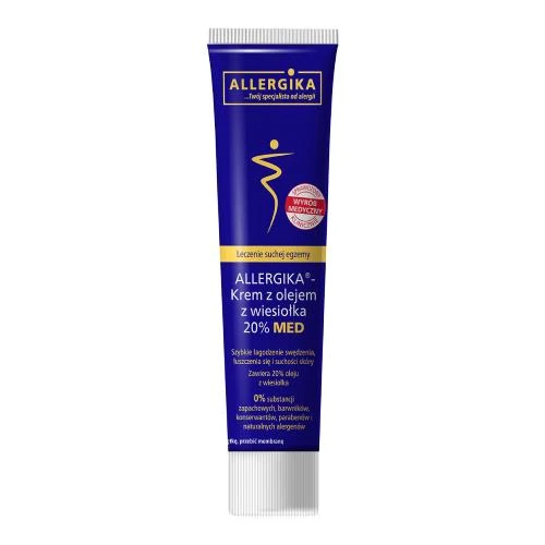 ALLERGIKA Med Crème met teunisbloemolie 20% voor eczeem en AD, 100 ml