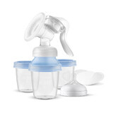 Manual breast pump with storage containers, SCF430/13, Philips Avent