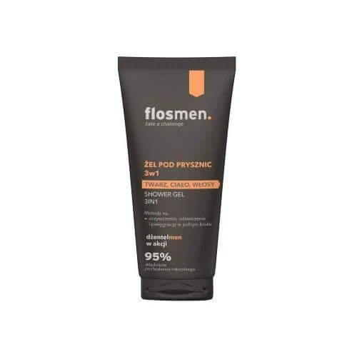 Floslek Flosmen 3-in-1 Douchegel, 225 ml