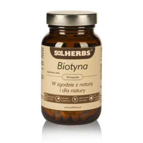 SOLHERBS Biotine, 90 capsules