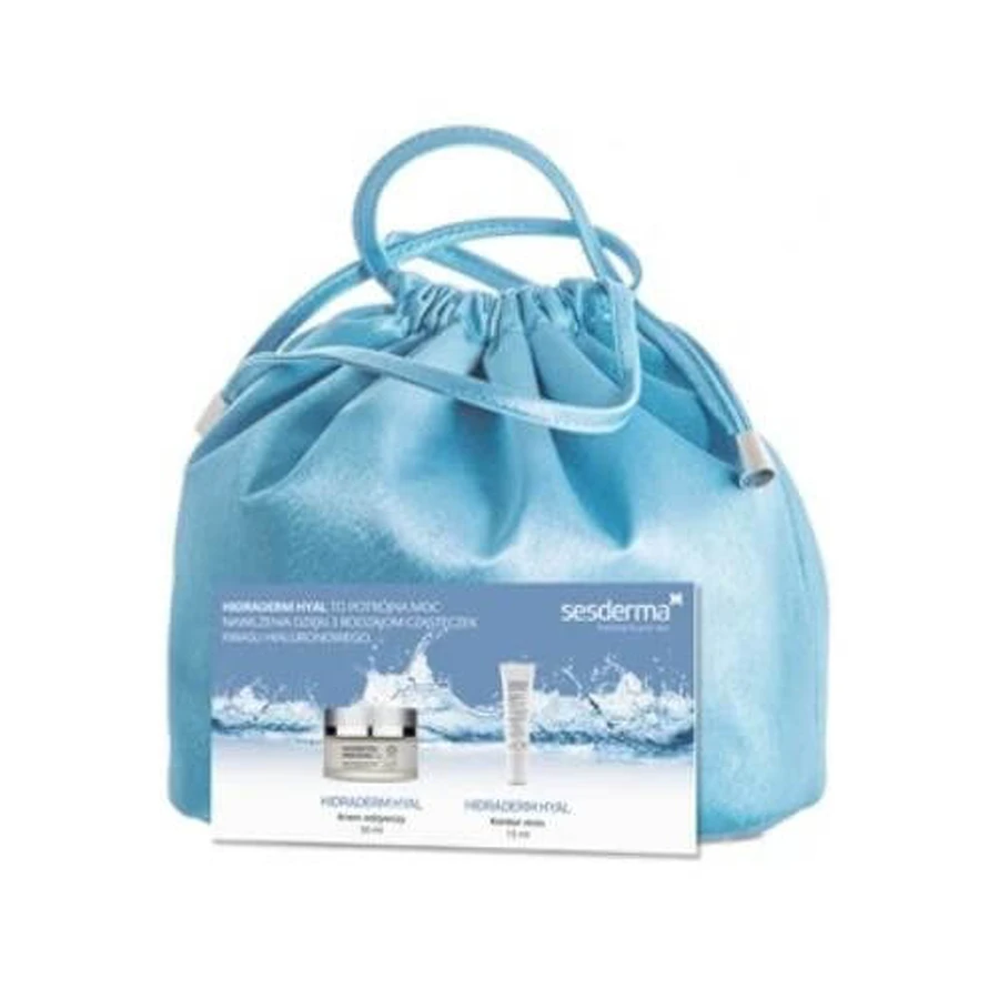 SESDERMA HIDRADERM HYAL Set Voedende Gezichtscrème, 50ml + Oogomtrekcrème, 15ml