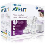 Extractor de leche eléctrico doble - Comfort, SCF334/02, Philips Avent