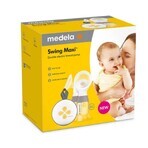 Extractor de leche eléctrico doble, Swing Maxi, 2L, Medela