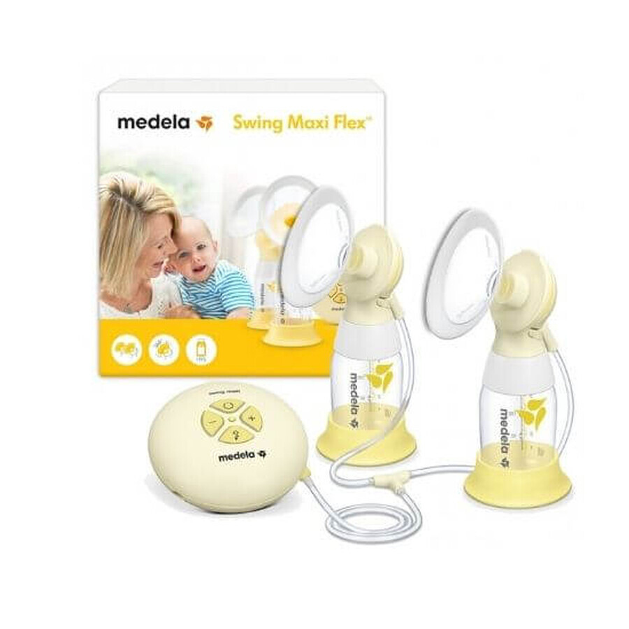 Extractor de leche eléctrico doble, Swing Maxi, 2L, Medela