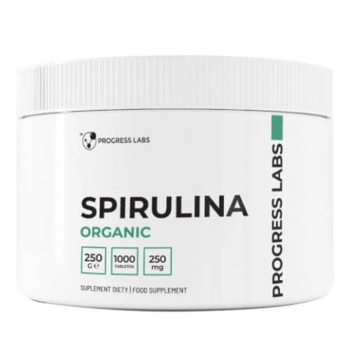 Progress Labs Spirulina Bio 250 mg, 1000 tabl.