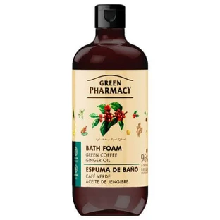 GREEN PHARMACY Green coffee and ginger oil bath foam, 500ml