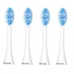 Vitammy Pearl+ Platinum toothbrush tips, 4 pieces