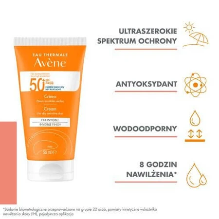 AVENE Extra High Sun Protection Cream SPF50+, 50ml