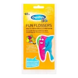 DENTEK Kids Dental Floss Tandenstokers Fyn Flossers, 40st