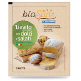 Biosun glutenfreies Backpulver, 3 Tütchen, 48 gr, S.Martino