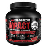 Pre workout impact, Melon flavour, 400 gr, Gold Nutrition