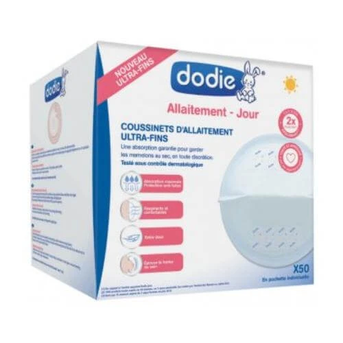 Dodie dunne dagbeha-kompressen, 50st