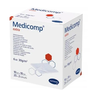MEDICOMP EXTRA sterile Wundauflagen 6-lagig 10x10cm, 50 Stk.