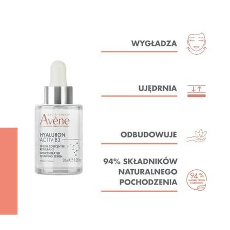 AVENE HYALURON ACTIV B3 Geconcentreerd Vullend Serum, 30 ml