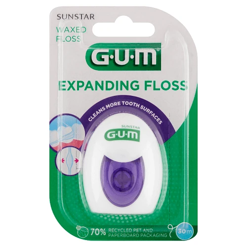 Sunstar GUM Uitzetbaar Flosdraad 30 m
