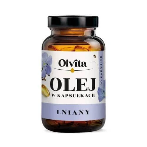 OLVITA Lijnzaadolie capsules, 60 capsules