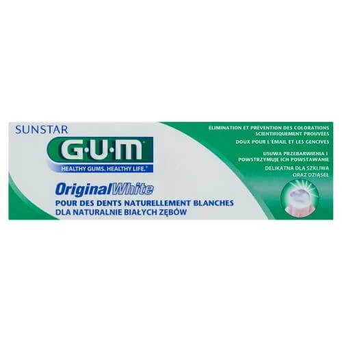Sunstar GUM Original Witte Tandpasta, 75 ml