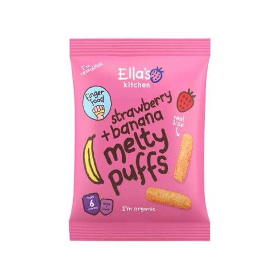 Ella's Kitchen BIO Erdbeer-Bananen-Chips, 20 g