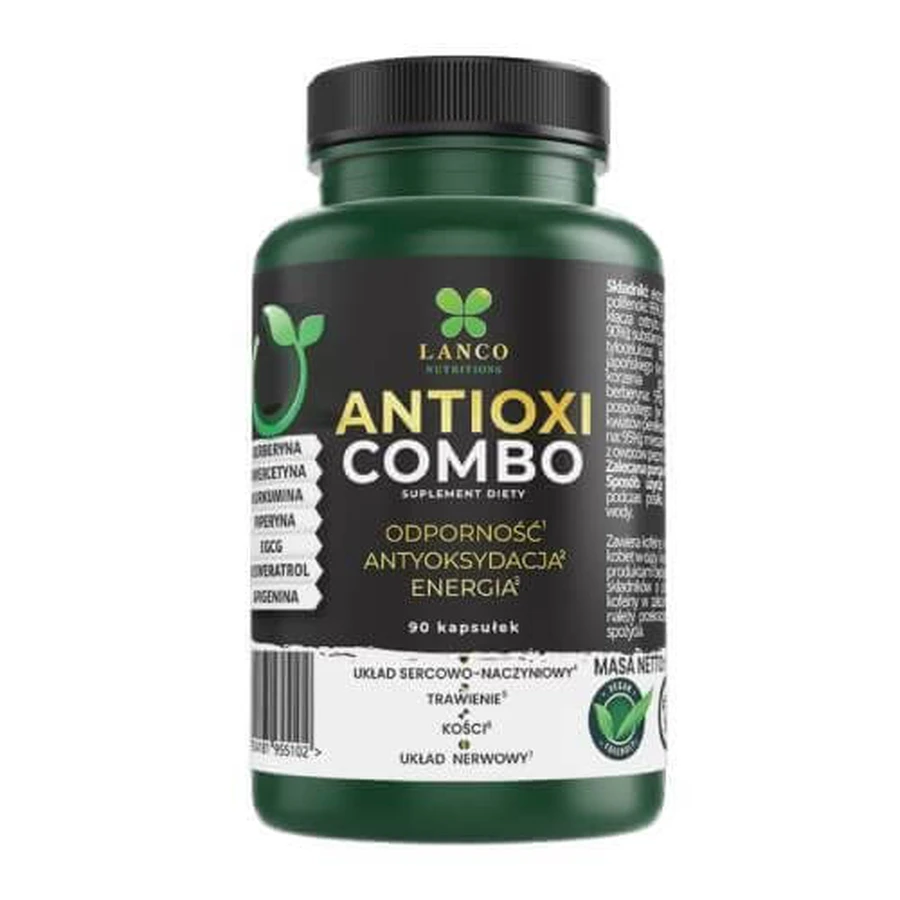 LANCO NUTRITIONS Antioxi Combo, 90 capsules