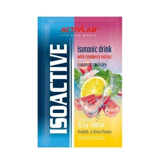 ACTIVLAB ISOACTIVE Isotonisches Getränk Rhabarber mit Zitrone, 31,5g