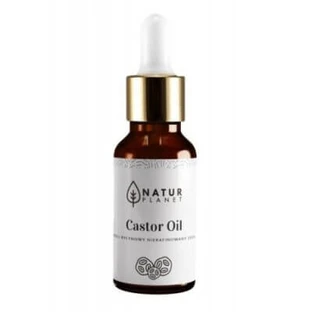 NaturPlanet Castor Oil - Olej Rycynowy nierafinowany, 30 ml