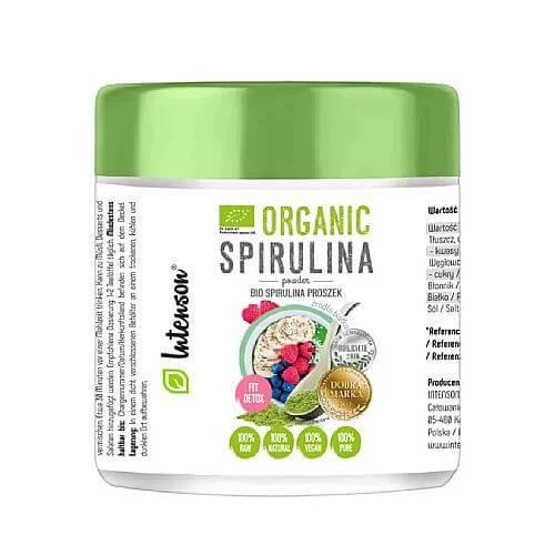 INTENSON Bio Spirulina poeder, 100g