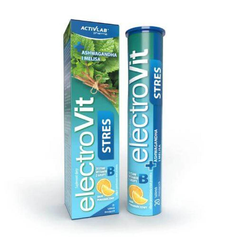 ACTIVLAB ElectroVit Stres, 20 Brausetabletten