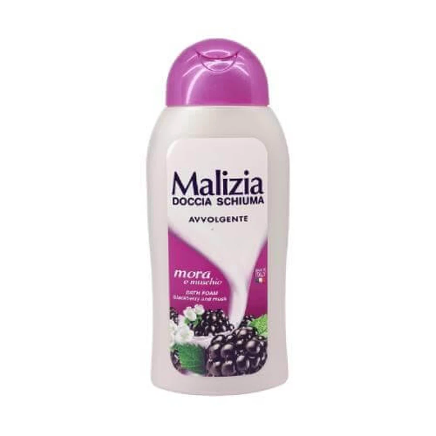 Malizia Velvet Duschgel Moschus und Brombeere, 300 ml