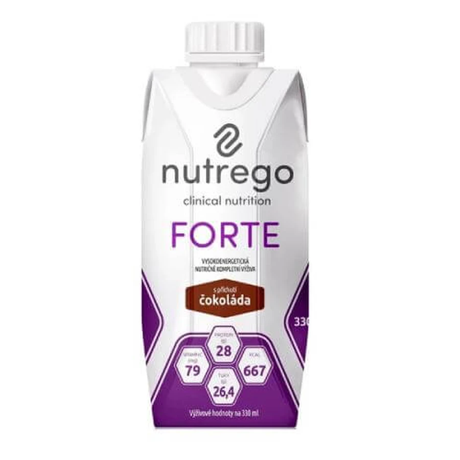 Nutrego Forte chocolade, 330ml