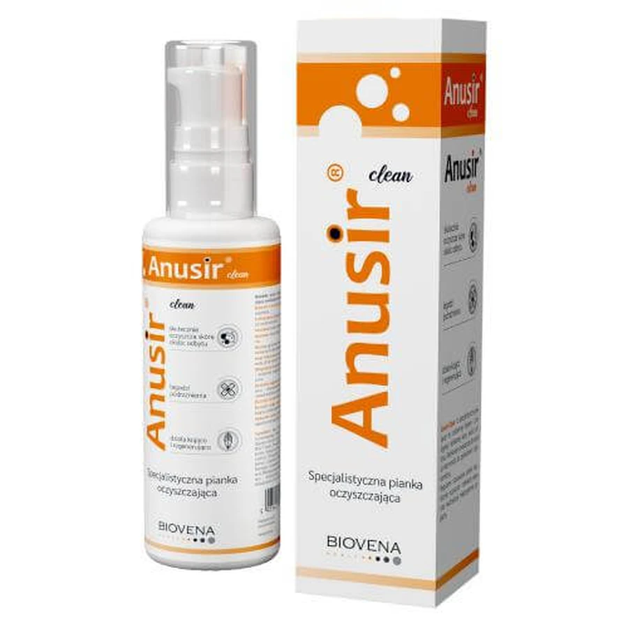 Anusir Clean Espuma limpiadora especializada, 225 g