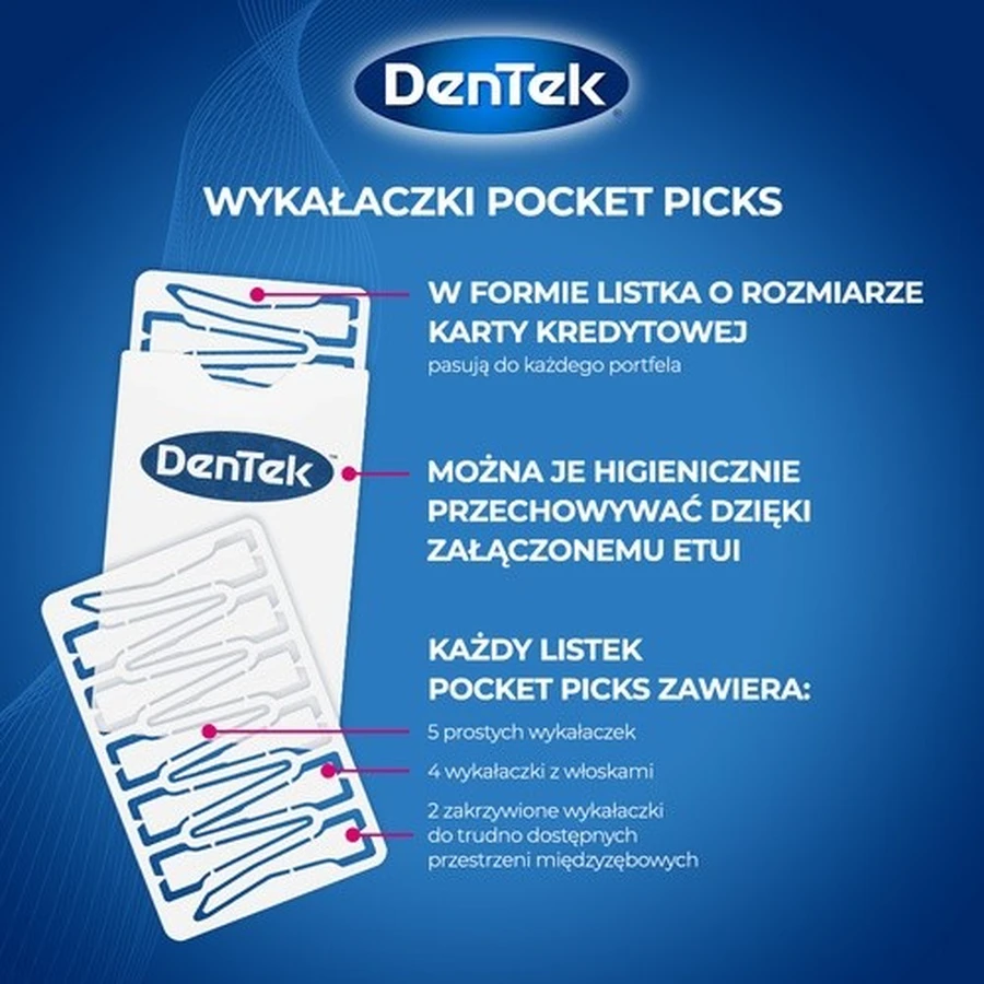 DENTEK Dental-Taschenstifte, 33 Stück